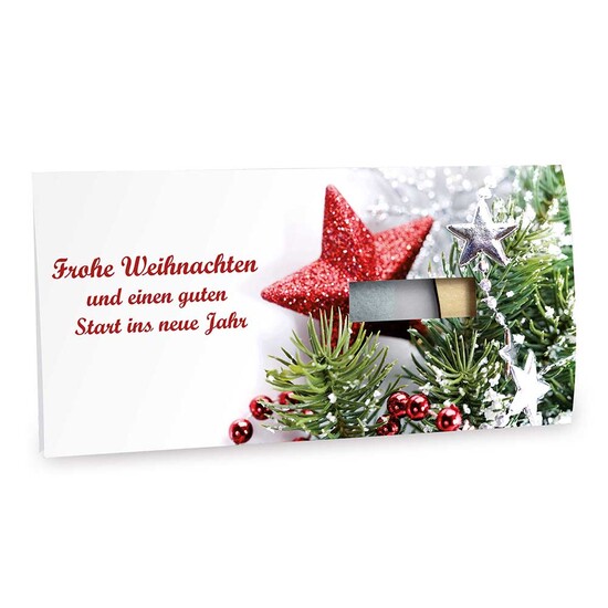 Steckfiguren-Karte Filz - Kerze 4/0-c