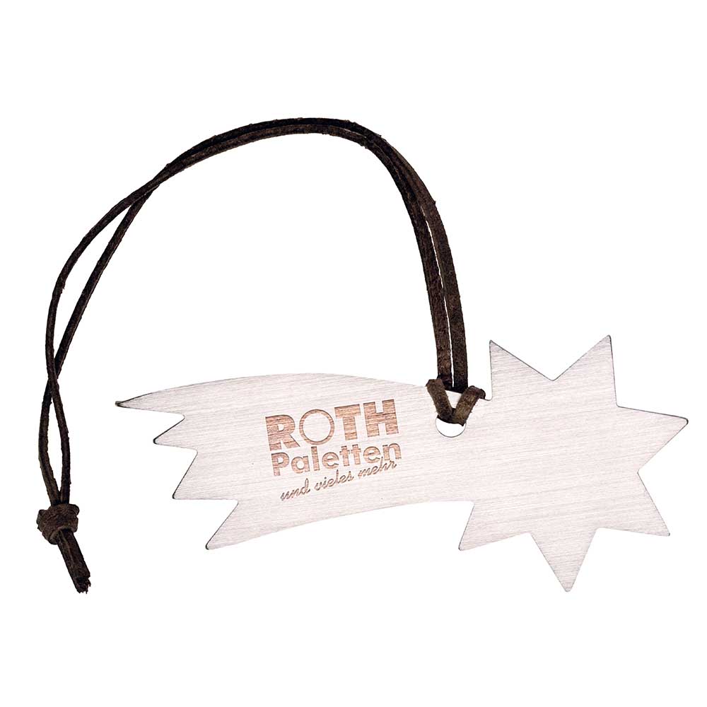 Nussknacker - Komet mit Lasergravur