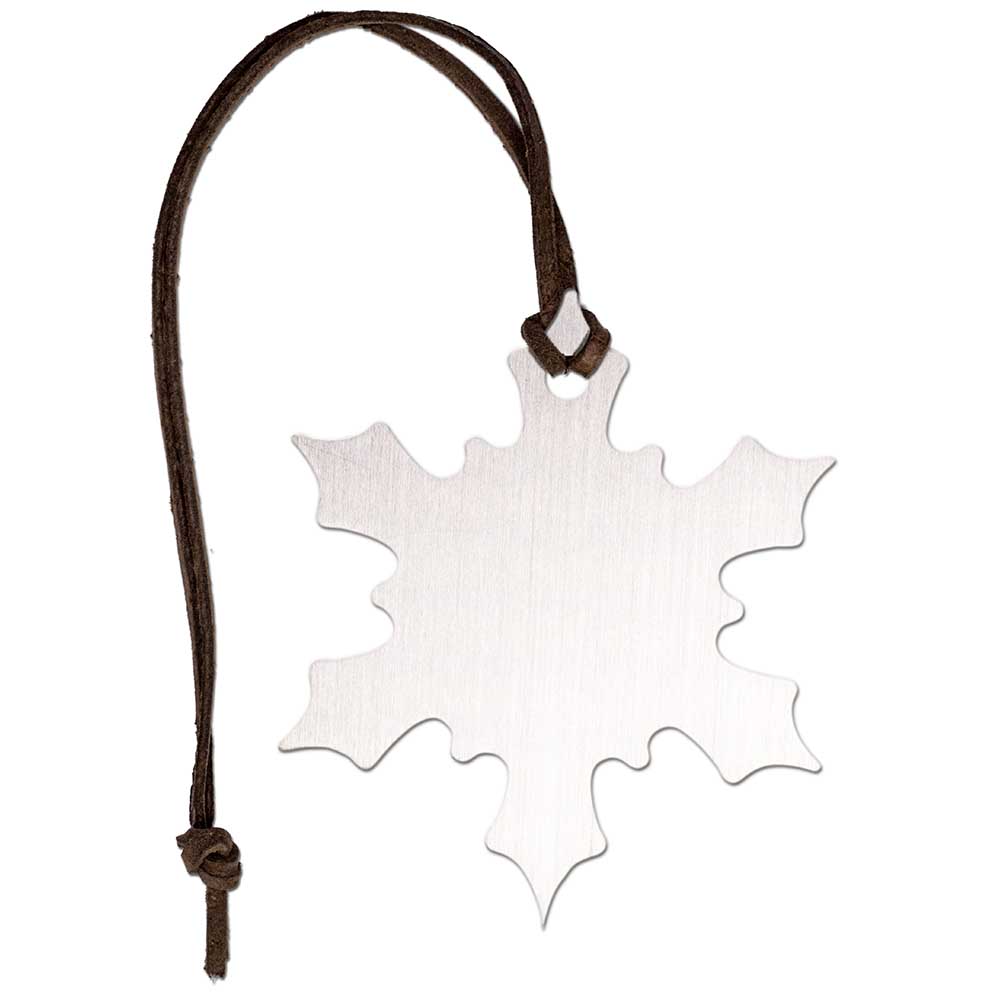 Nussknacker - Standardmotiv  - Standard Eiskristall + Lasergravur