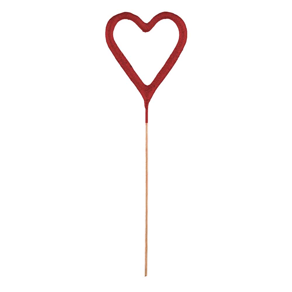 Wondercandle Mini mit Wondercard - Herz, gold