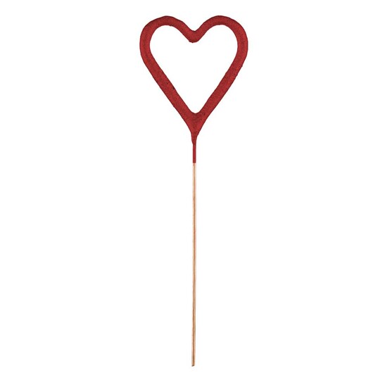 Wondercandle Mini mit Wondercard - Herz, gold