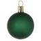 Traditionelle Glaskugel - matt-grün #734