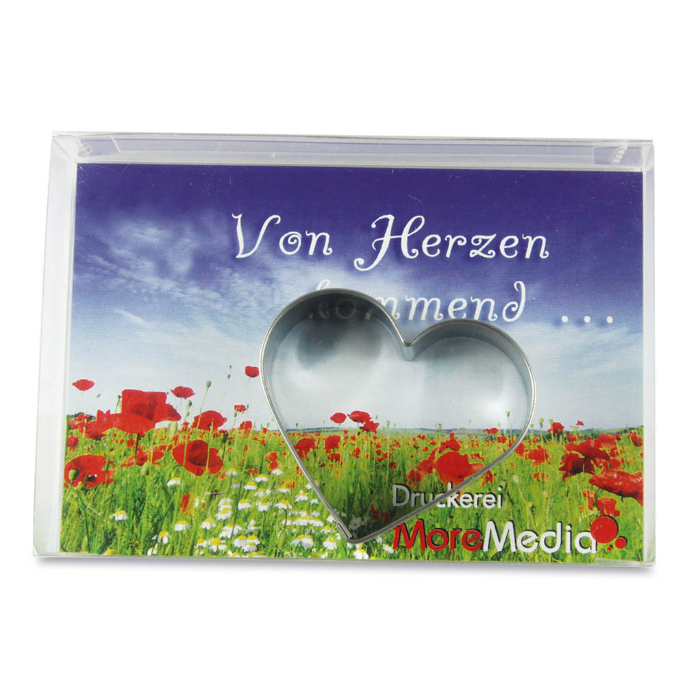 Backförmchen in der Box - Herz