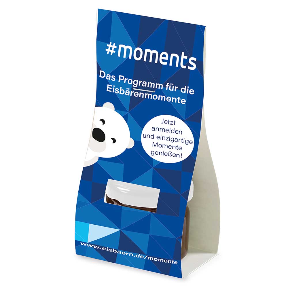 Konfitüre in Überreichverpackung - mit Digitaldruck