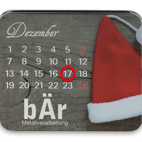 Adventskalender-Dose