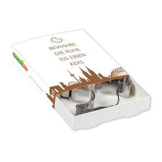 Backförmchen Premium-Box - Xmas - Komet + Hufeisen