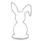 Backförmchen Single-Pack - Ostern - Hase 3 4/0-c