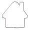 Backförmchen Single-Pack - Haus 4/0-c