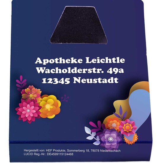 Backförmchen Single-Pack - Weihnachten - Tasse Stern 4/4-c, Lasergravur