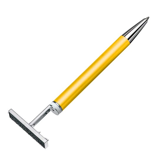 Stempelschreiber - Stamp&Touch Pen - 3 in 1 - gelb