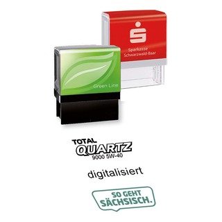 Stempelautomat "Printer Line Uni" mit Digital Druck -
