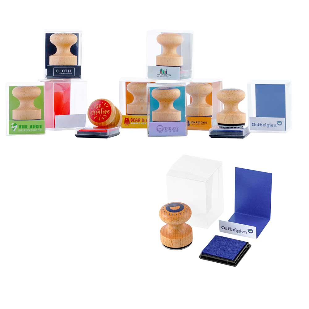 Stempel in der Box - mit Digitaldruck