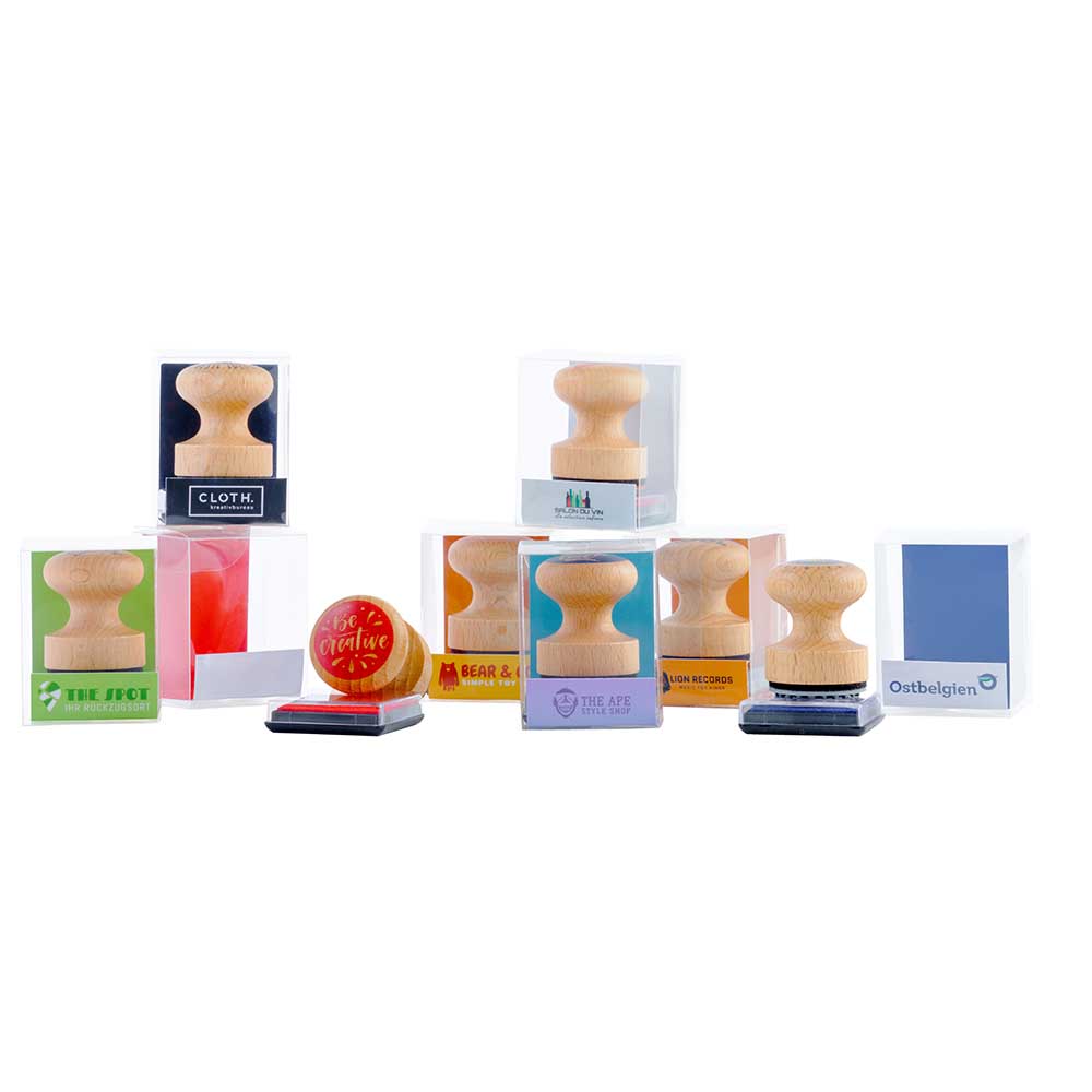 Stempel in der Box - mit Digitaldruck