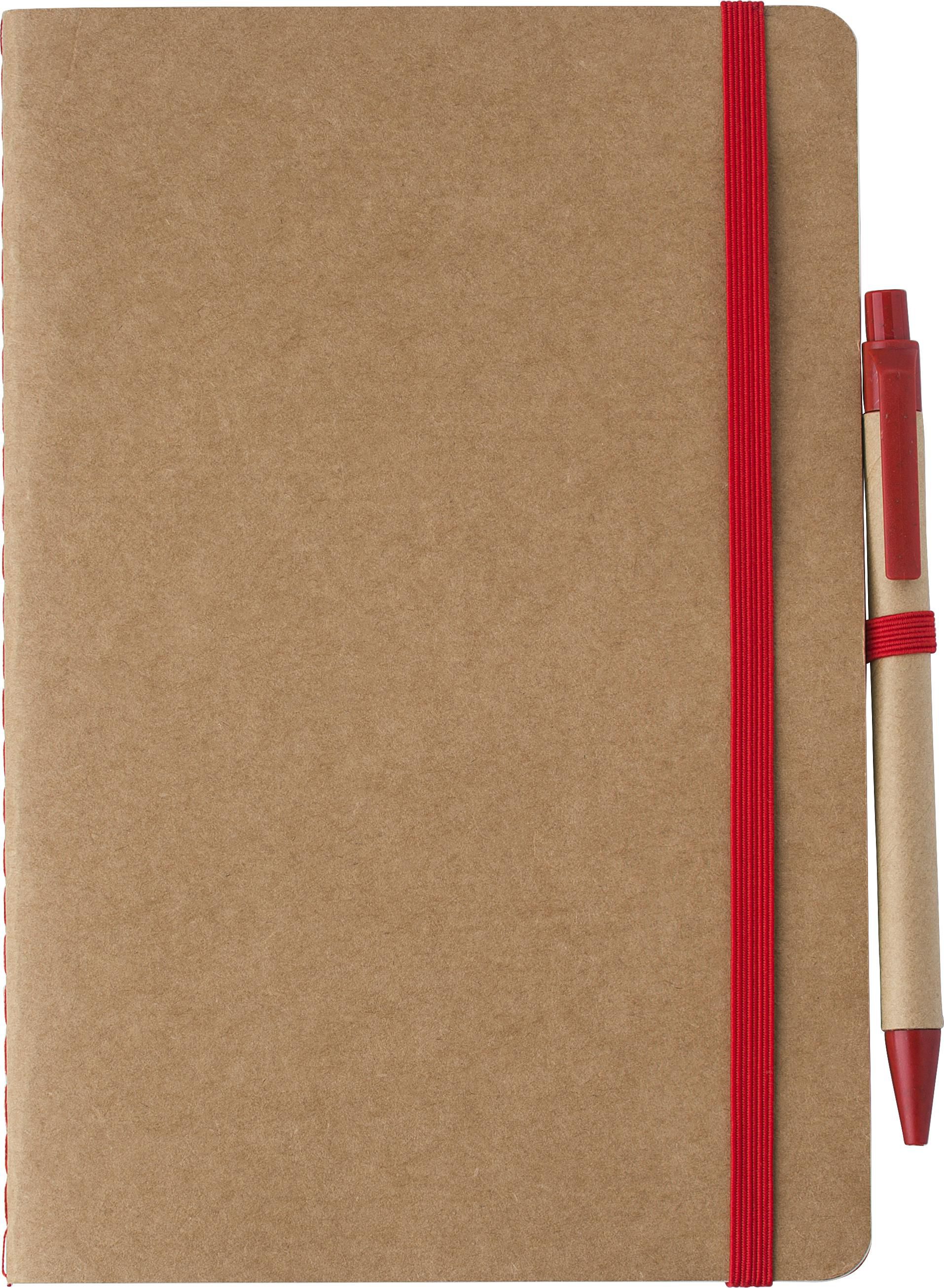 Notizbuch aus recyceltem Karton (A5) Theodore Original