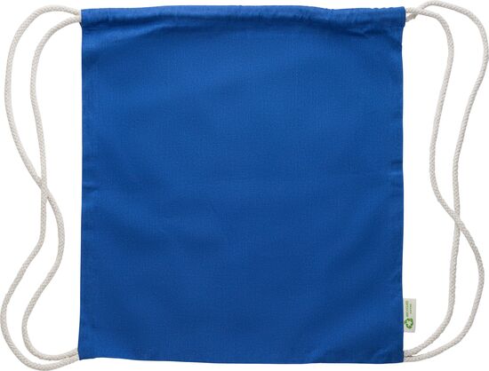 Kordelzugtasche aus recycelter Baumwolle (120 gr/m2) Joy