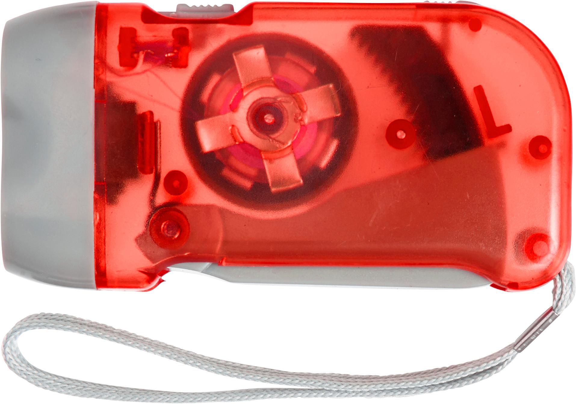 LED-Dynamotaschenlampe aus Kunststoff Tristan