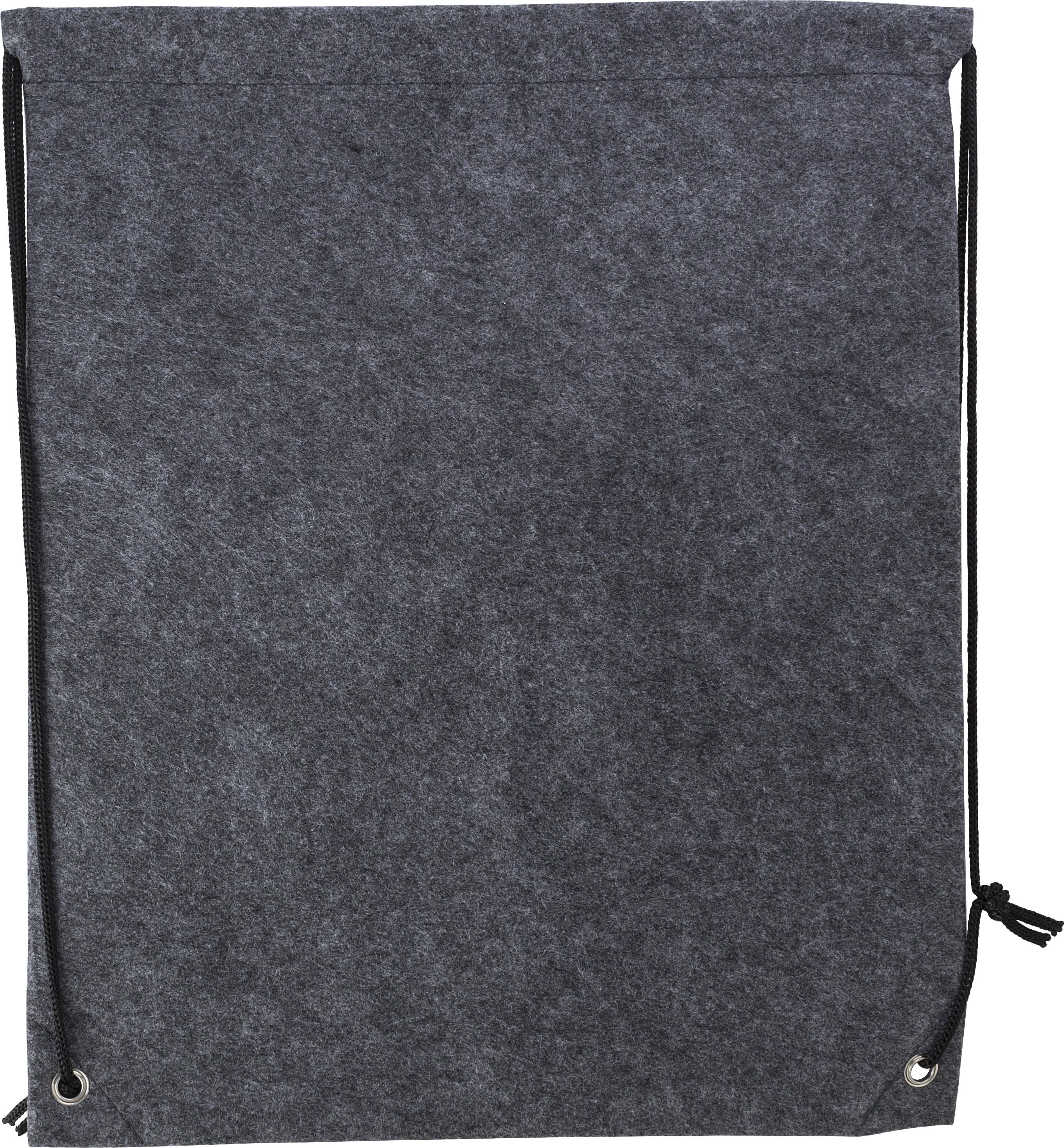 rPET-Filz-Rucksack mit Kordelzug Maya