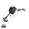 Terra aufrollbares 6-in-1 45W-Kabel aus RCS recyc. Aluminium