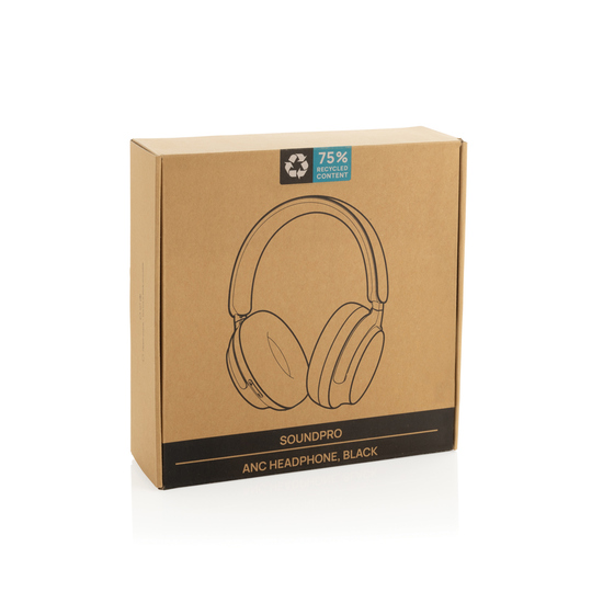 Soundpro ANC Kopfhörer aus RCS rec. Kunststoff