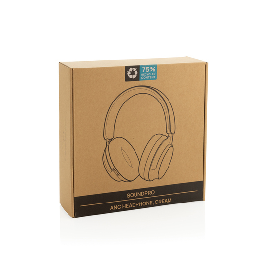 Soundpro ANC Kopfhörer aus RCS rec. Kunststoff