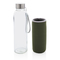Glasflasche mit Neopren-Sleeve