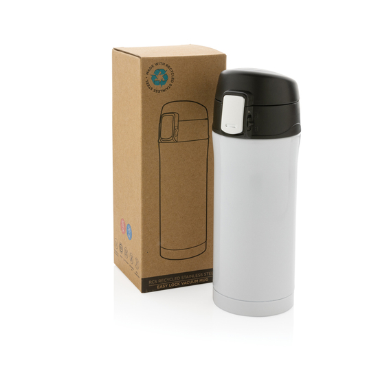 Easy-Lock Vakuum-Becher aus RCS recyceltem Stainless-Steel