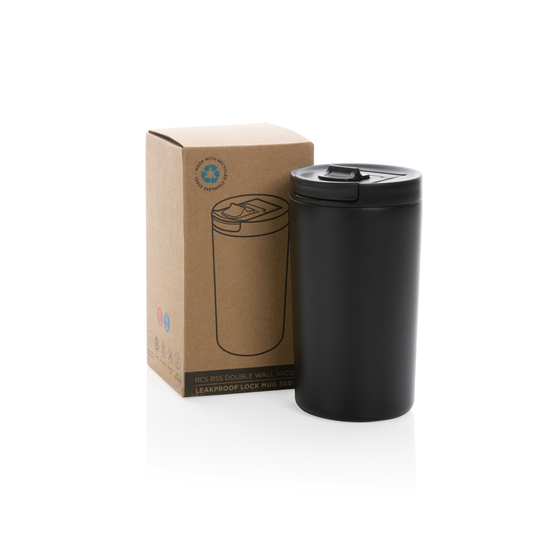 Doppelwandiger Vakuum-Becher aus RCS recyceltem SS