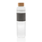 Impact Borosilikat-Glasflasche mit Bambusdeckel