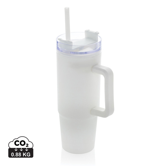 Tana Becher aus RCS recyceltem Kunststoff mit Griff 750ml