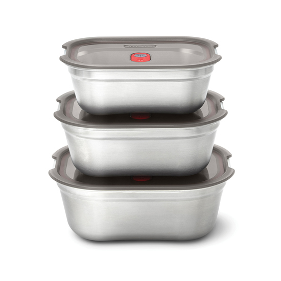 Black+Blum 3-tlg. Mealprep Box Set - klein, medium, groß
