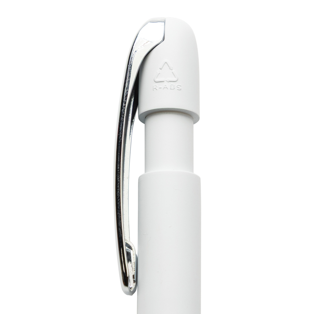 Glide GRS-zertifizierter rABS Stift mit Metallclip