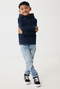 IQONIQ Yengo KidsHoodie mit Seitentaschen aus rec. Baumwolle
