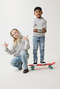 IQONIQ Yengo KidsHoodie mit Seitentaschen aus rec. Baumwolle