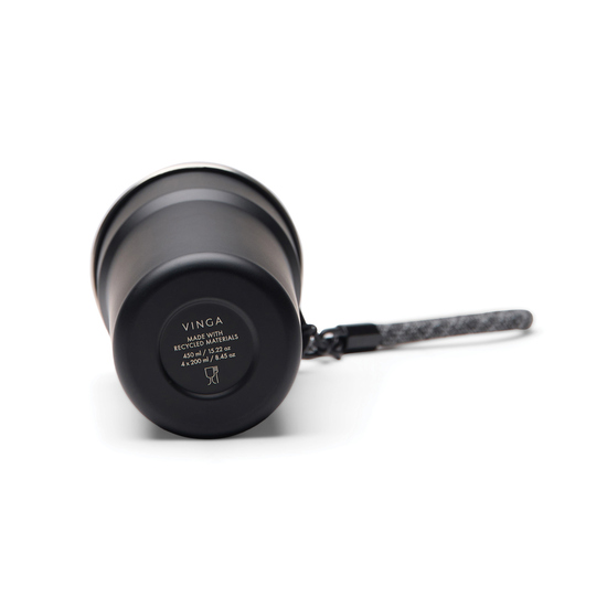 VINGA Parks Becher aus RCS Stainles Steel, 4 Stück, 250ml