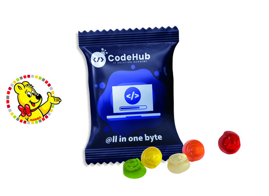 HARIBO Standardformen Werbetüte, Inhalt: HARIBO @-Zeichen - ca. 15 g