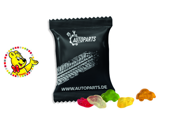 HARIBO Standardformen Werbetüte, Inhalt: HARIBO Autos - ca. 6,5 g