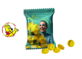 HARIBO Standardformen Werbetüte, Inhalt: HARIBO Smileys - ca. 6,5 g - 60 x 72 mm