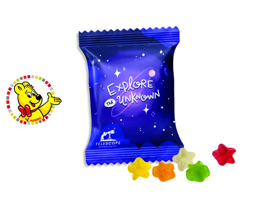 HARIBO Standardformen Werbetüte, Inhalt: HARIBO Sterne - ca. 15 g