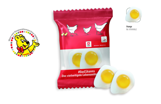 HARIBO Spiegelei Werbetüte, Inhalt: HARIBO Spiegelei