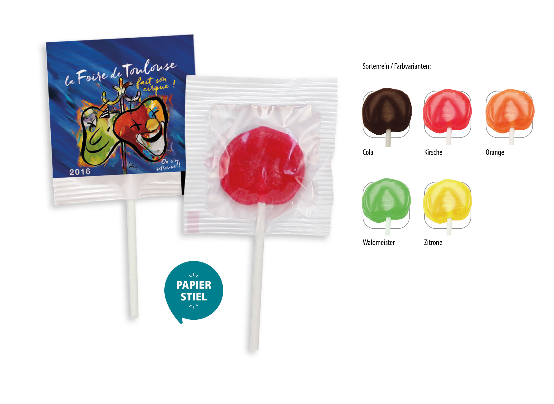 Flachlolly, Inhalt: Flachlolly Orange