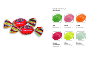 Bonbon Wickler, Inhalt: Bonbon  bunt gemischt