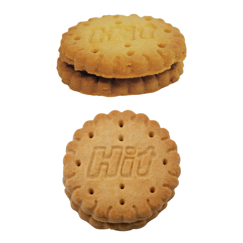 Bahlsen Hit Doppelkeks Werbetüte, Inhalt: Bahlsen "Hit" Doppelkeks