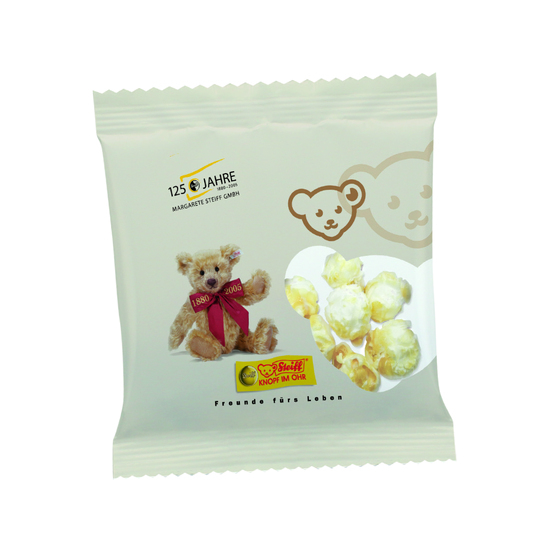 Popcorn süß Werbetüte, Inhalt: Popcorn süß