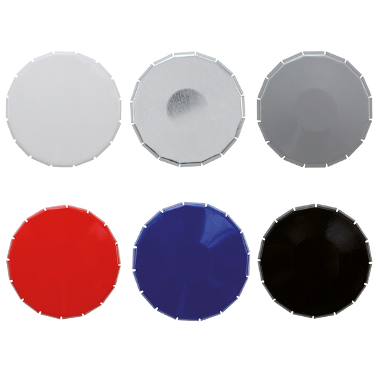 Klick-Dose-45, Inhalt: Pfefferminz-Pastillen; Stevia - ca. 12 g - schwarz