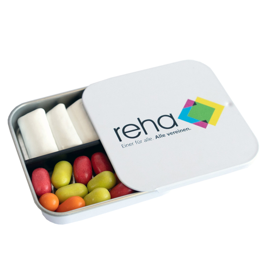 Twin Tin, Inhalt: Bunte Fruchtdragees gemischt (Dose)-blank