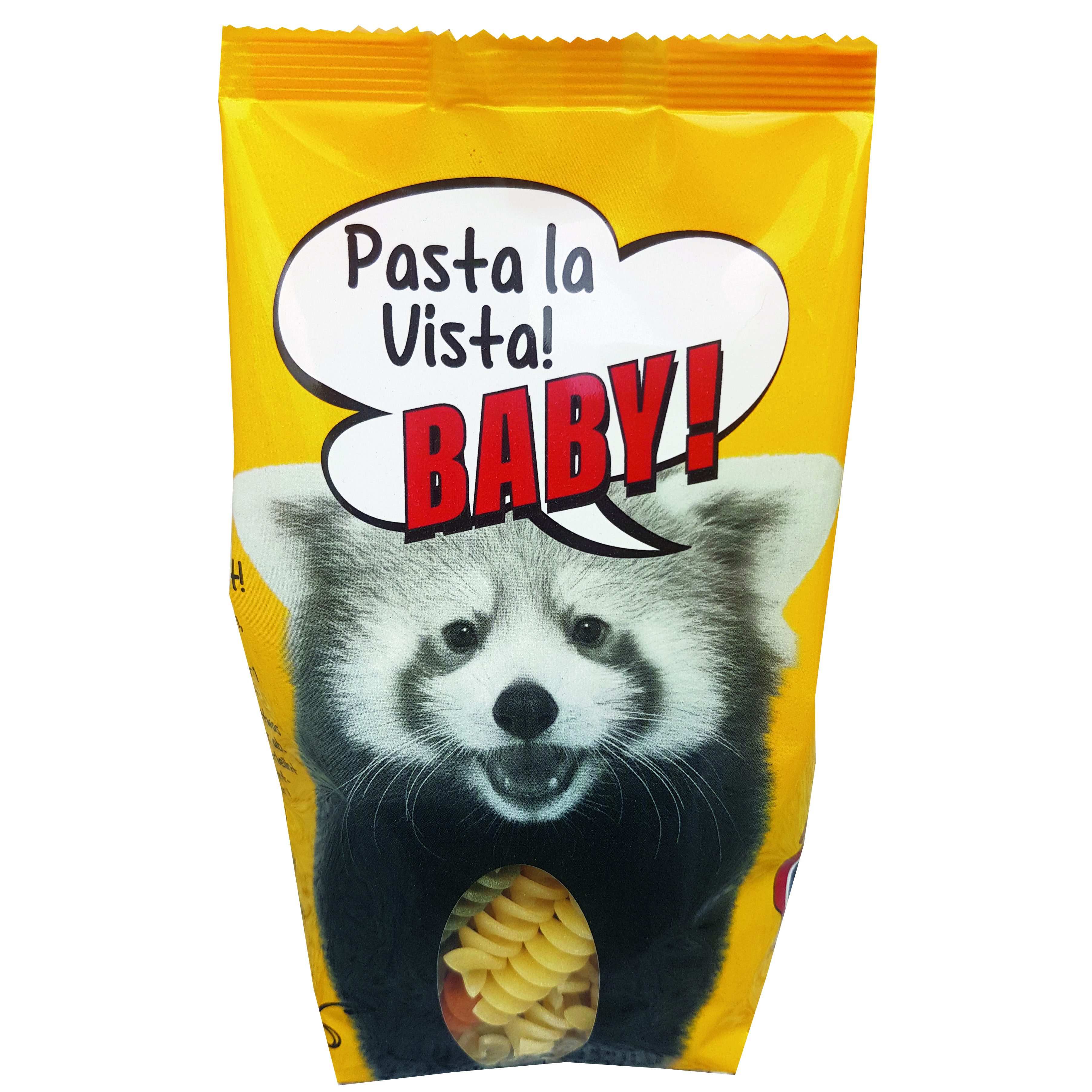 BIO Pasta im Bodenstandbeutel, Inhalt: Bio Spiralen Bunt 14251