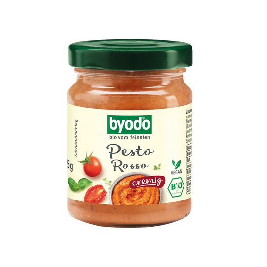 BIO Pesto im Werbekarton, Inhalt: BIO Pesto Calabrese