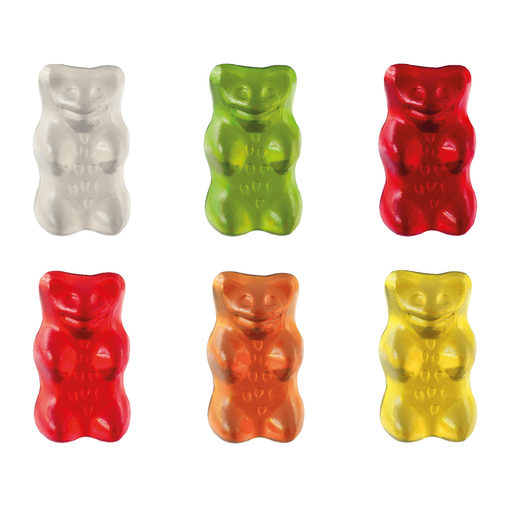 HARIBO Mini Goldbären Werbetüte, Inhalt: HARIBO Mini Goldbären bunt gemischt