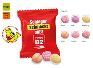 HARIBO Fruitmania Joghurt Werbetüte, Inhalt: HARIBO Fruitmania Joghurt