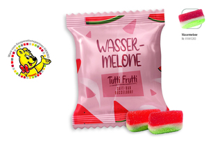HARIBO Wassermelonen Werbetüte, Inhalt: HARIBO Wassermelonen ca. 14 g